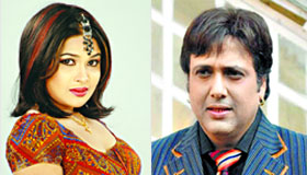 গোবিন্দের সঙ্গে অভিনয় করছেন সিমলা