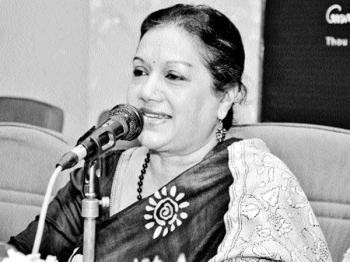 কবরীর ছবি নিয়ে প্রদর্শনী