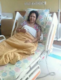 চেন্নাইয়ের হাসপাতালে ভর্তি হয়েছেন দিতি