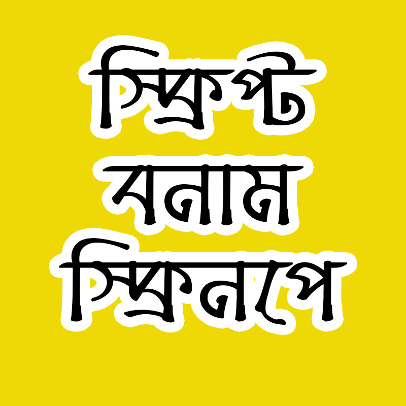 স্ক্রিপ্ট বনাম স্ক্রিনপ্লে