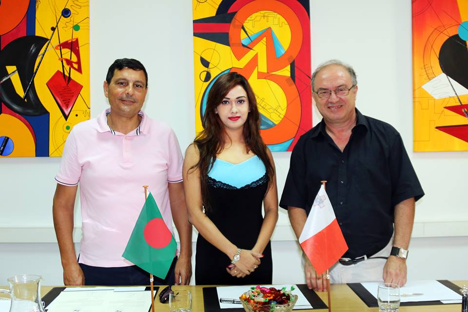 bobby will act malta new bangla film