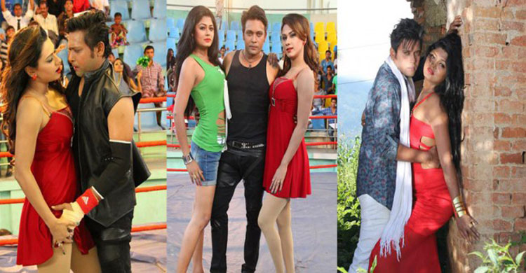 hot photos from blackmail bangla film with bobby moushumi hamid