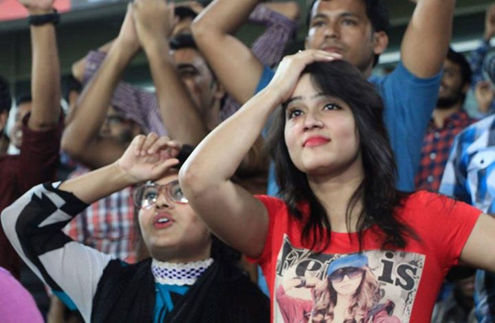 খেলার মাঠে মাহি যেমন