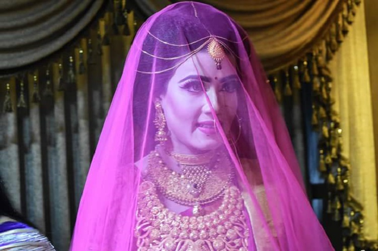 ছবিতে মাহির বিয়ে-পরবর্তী অনুষ্ঠান