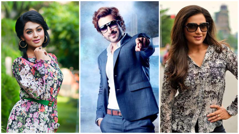 জিতের বিপরীতে নুসরাত-শুভশ্রী