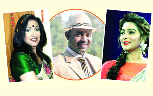 মারুফের নায়িকা ঋতুপর্ণা-সায়ন্তিকা