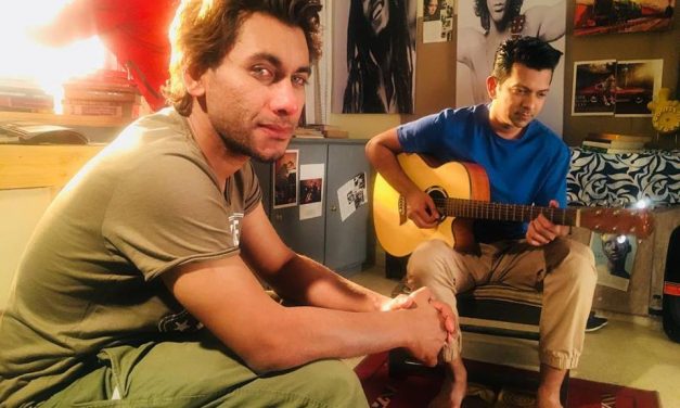 একফ্রেমে ‘যদি একদিন’র দুই তারকা