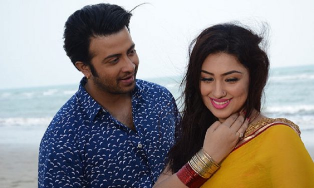 মায়া ও লাল শাড়ির জন্য শাকিব-অপু পেলেন অনুদান