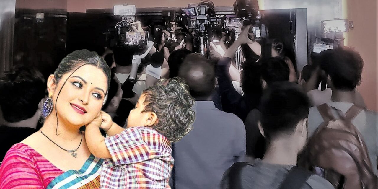 ‘বাচ্চাটার জন্যে একটু সহনশীল হতে পারতেন’, চিত্রশিকারীদের উদ্দেশে পরীমনি