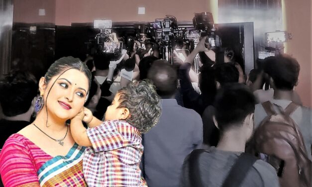 ‘বাচ্চাটার জন্যে একটু সহনশীল হতে পারতেন’, চিত্রশিকারীদের উদ্দেশে পরীমনি