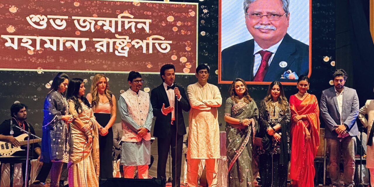 রাষ্ট্রপতির জন্মদিনের অনুষ্ঠানে শাকিব খানের মার্কিন নায়িকা